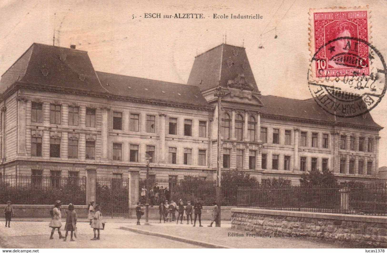 ESCH SUR ALZETTE / ECOLE INDUSTRIELLE /  BEL AFFRANCHISSEMENT - Esch-Alzette