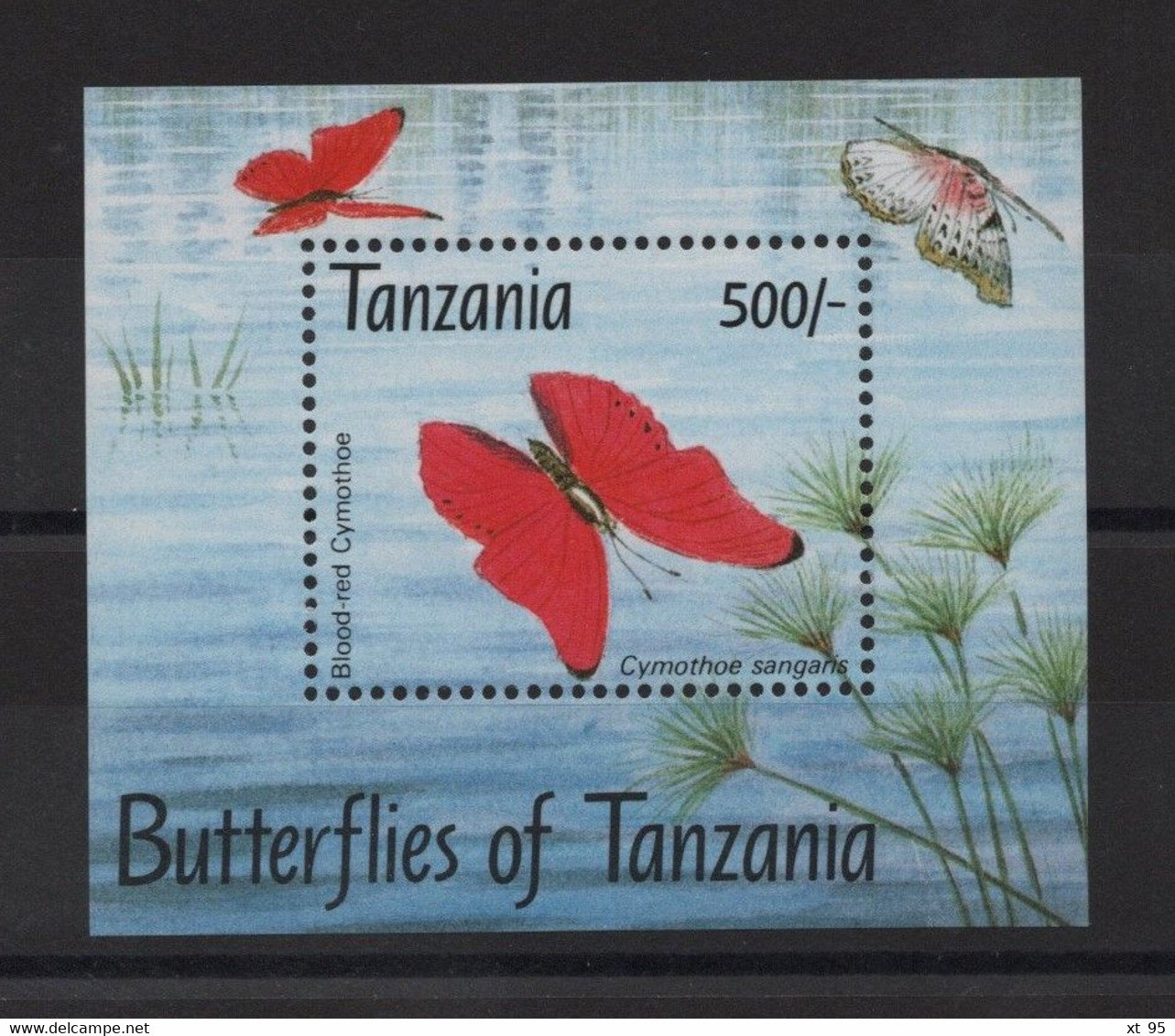 Tanzanie - BF 197 - Faune - Papillon - Cote 6€ - ** Neufs Sans Charniere - Tanzanie (1964-...)