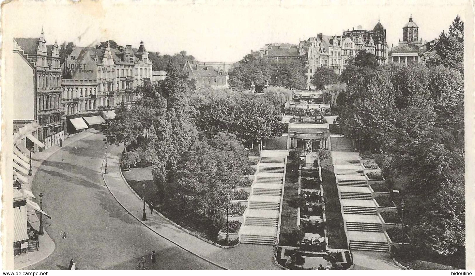 CPA-BRUXELLES " Mont Des Arts " - Forêts, Parcs, Jardins