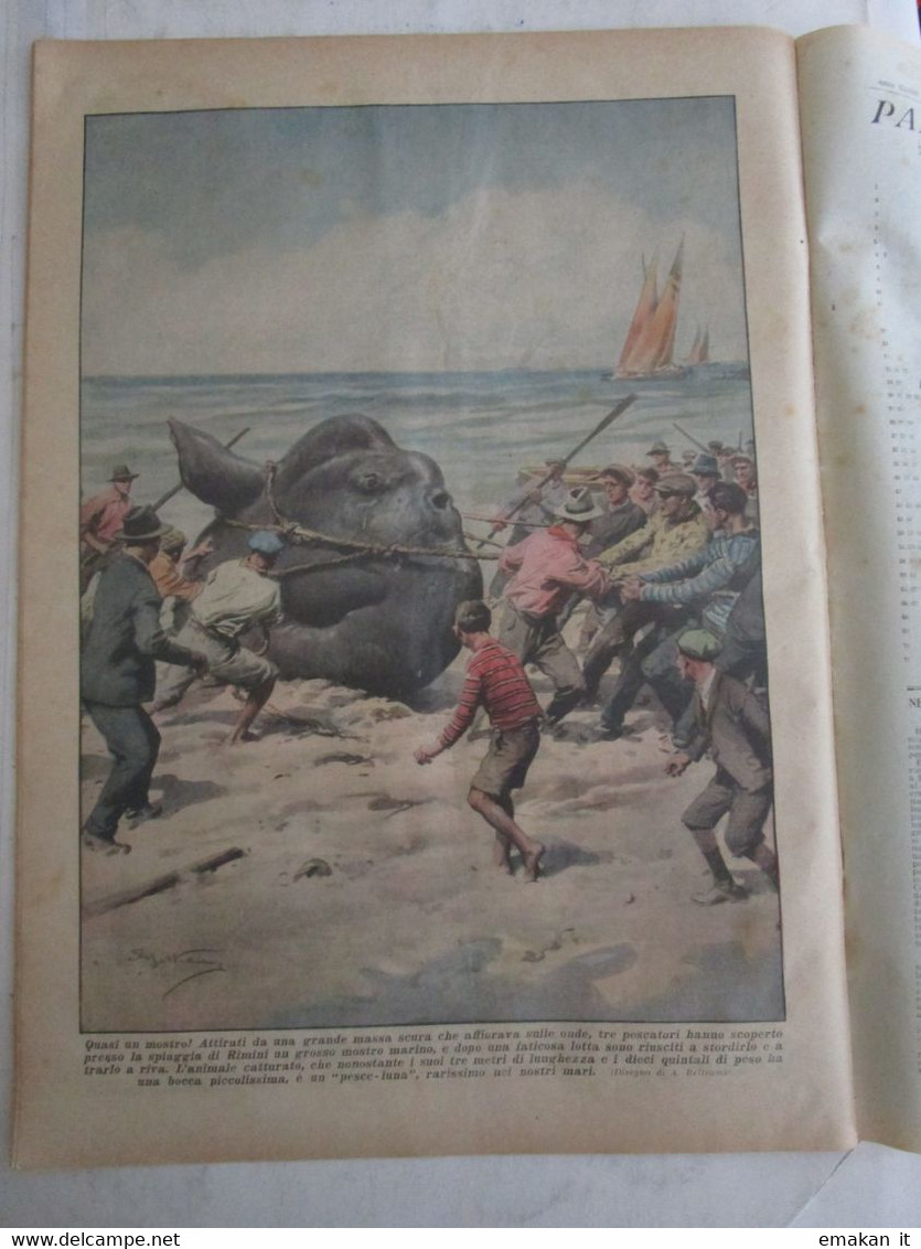 # DOMENICA DEL CORRIERE N 17 / 1934 ALPINI A ROMA / DIRETTISSIMA BOLOGNA FIRENZE / DUCE - Erstauflagen