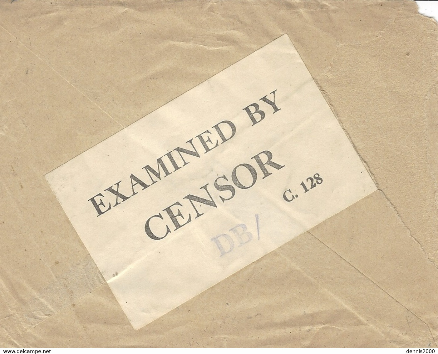 1942- Enveloppe  Affr. 1,50 F  +1 F  Pour Les U S A   Censure Américaine  D B /   C.128 - Brieven En Documenten