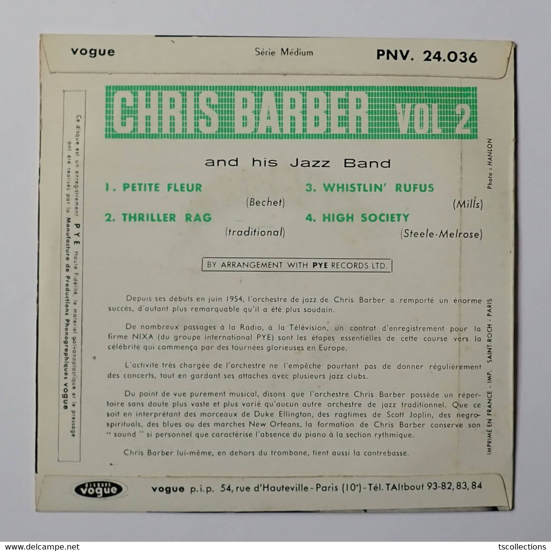 Chris Barber - Petite Fleur - Jazz