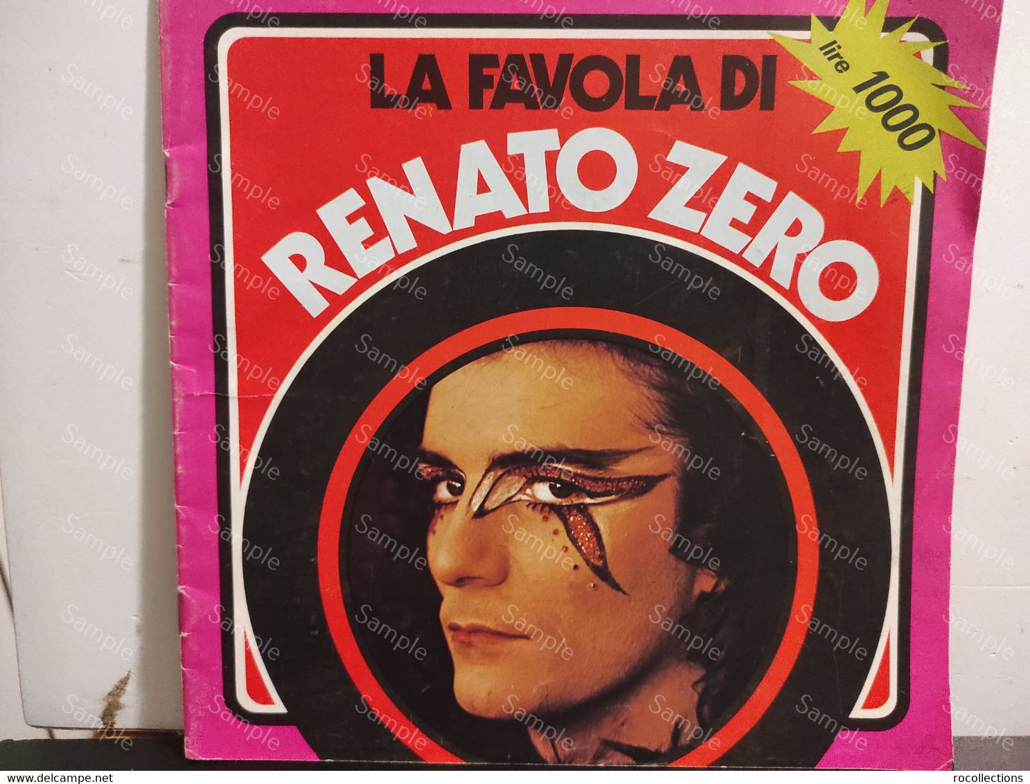 Italian Magazine Rivista LA FAVOLA DI RENATO ZERO Editrice VELOX Roma 1979 - Música