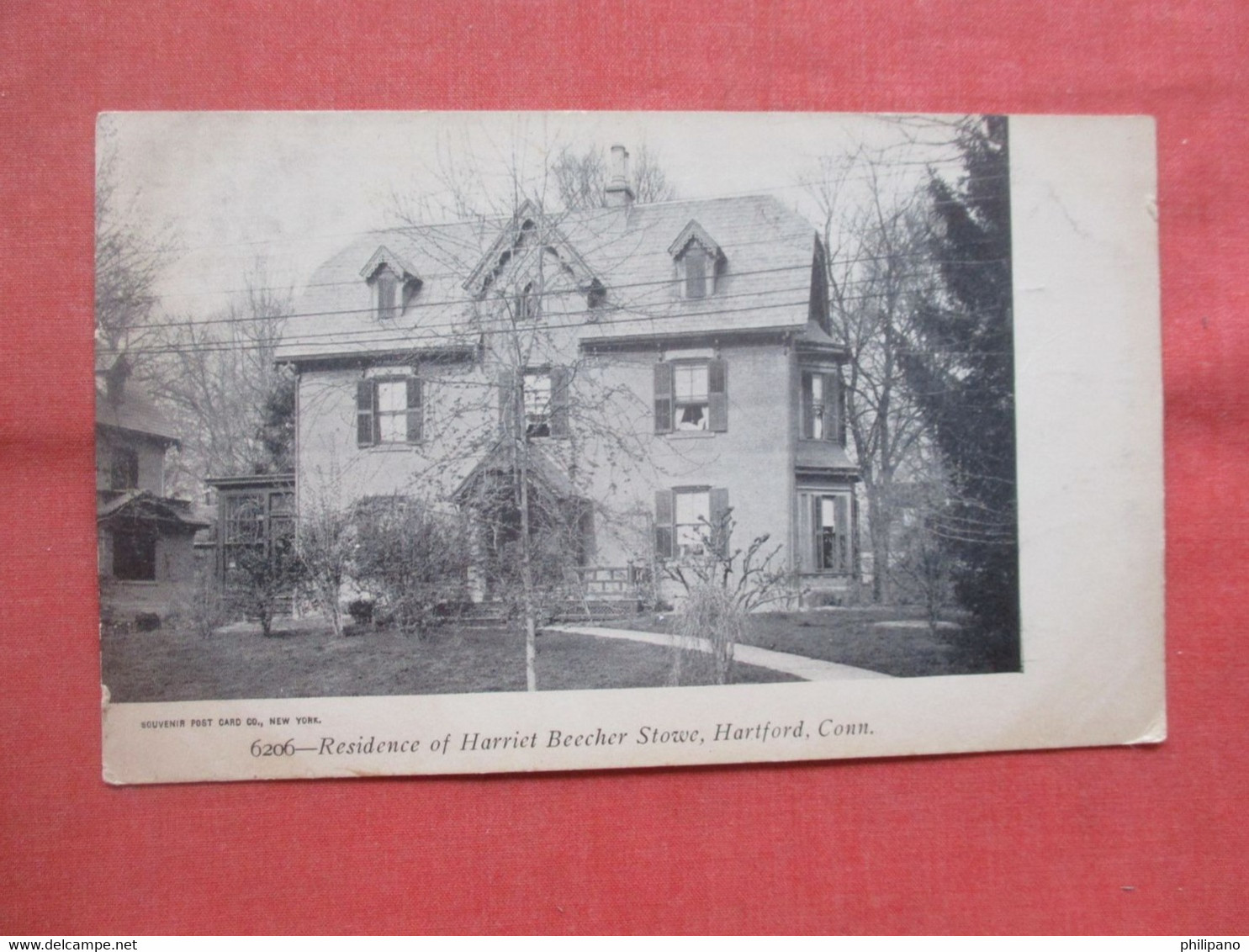 Residence Of Harriet Beecher Stowe.     Hartford Connecticut     Ref 5667 - Hartford