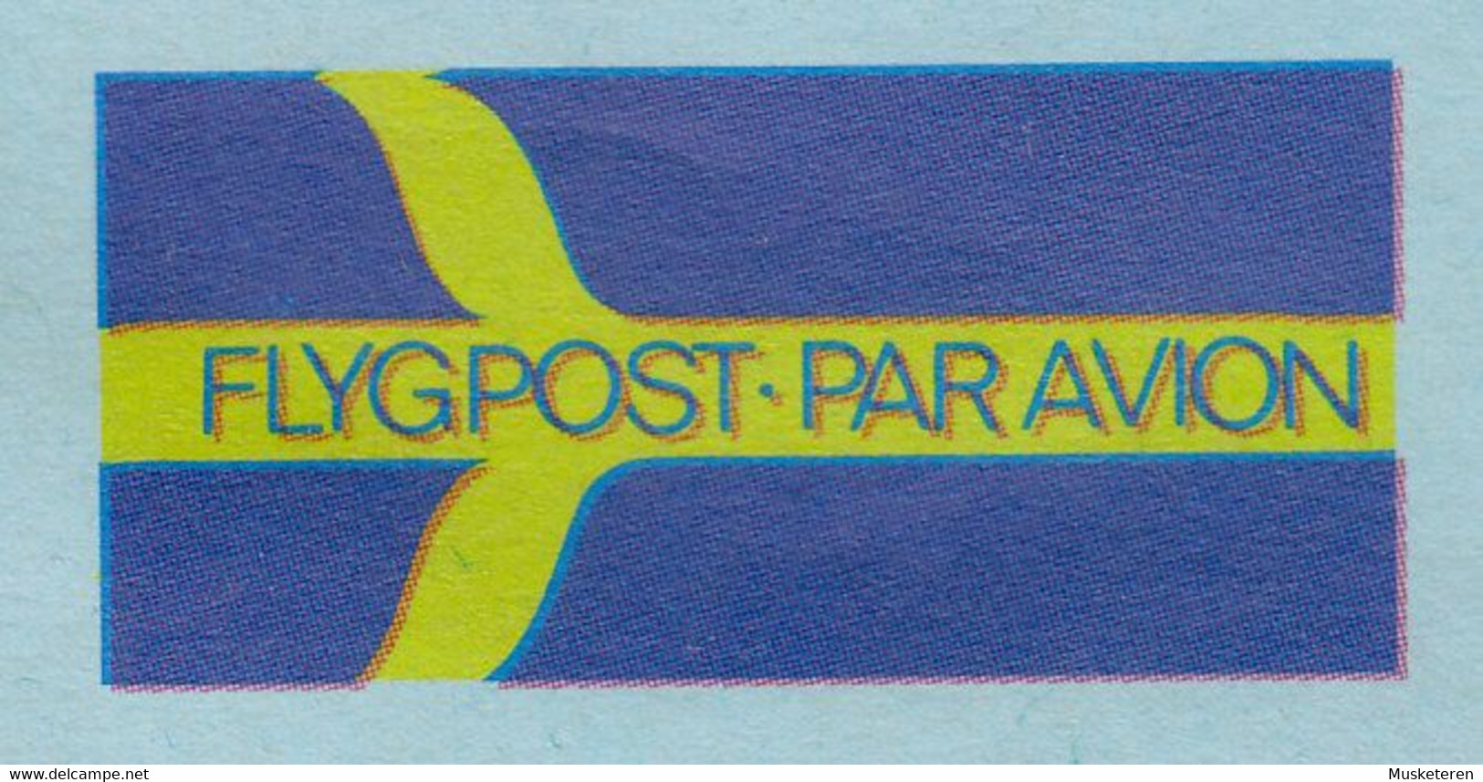 Sweden Postal Stationery Gaanzsache Entier Aerogramme STOCKHOLMIA '86 ERROR Variety 'Double Print' (2 Scans) - Errors, Freaks & Oddities (EFO)