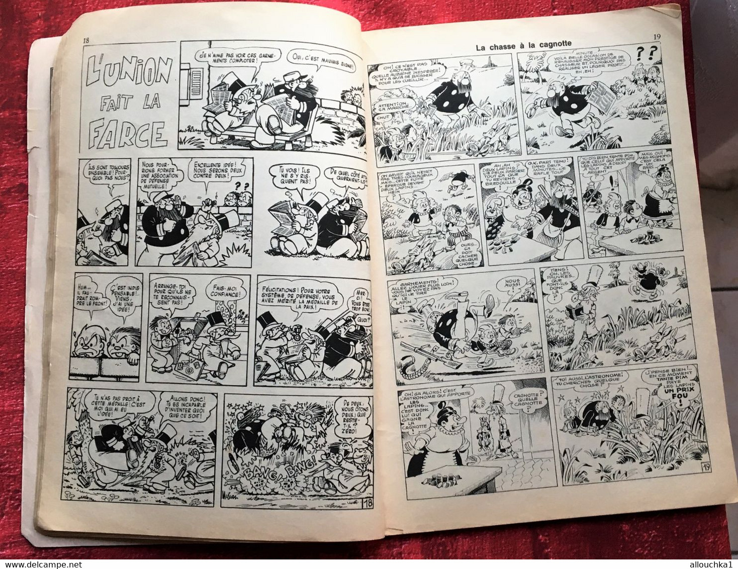 Séries: Pim Pam Poum-☛Pipo-15  juin 1969✔️Livre, BD, Revue BD(en français)✔️original-☛Tracassin-☛EDITION LUG- N°30