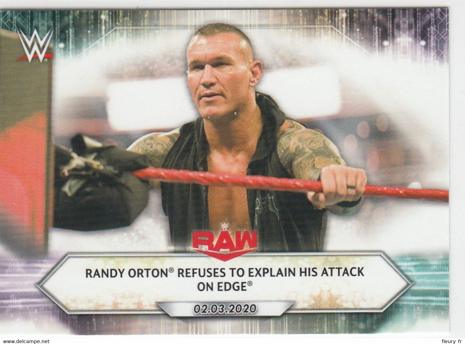 Randy Orton Refuses To Explain  14       2021 Topps WWE - Trading-Karten