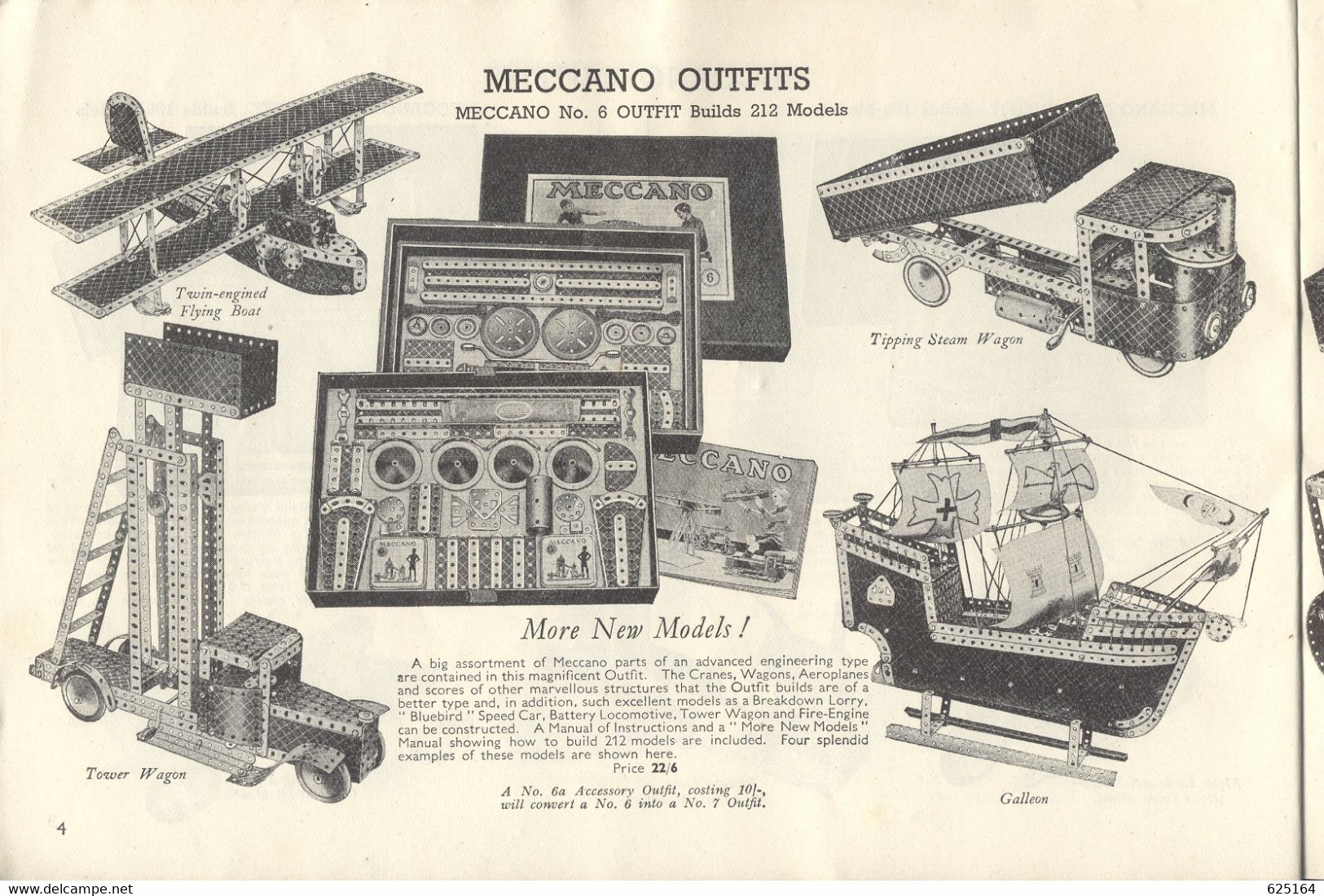 Catalogue HORNBY 1939/40 Toys Of Quality Dinky Meccano Trains Aeroplane Motor Cars Speed Boats - Inglese