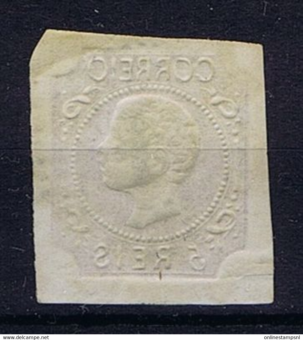 Portugal: Mi 9 Used  Thin Paper - Used Stamps