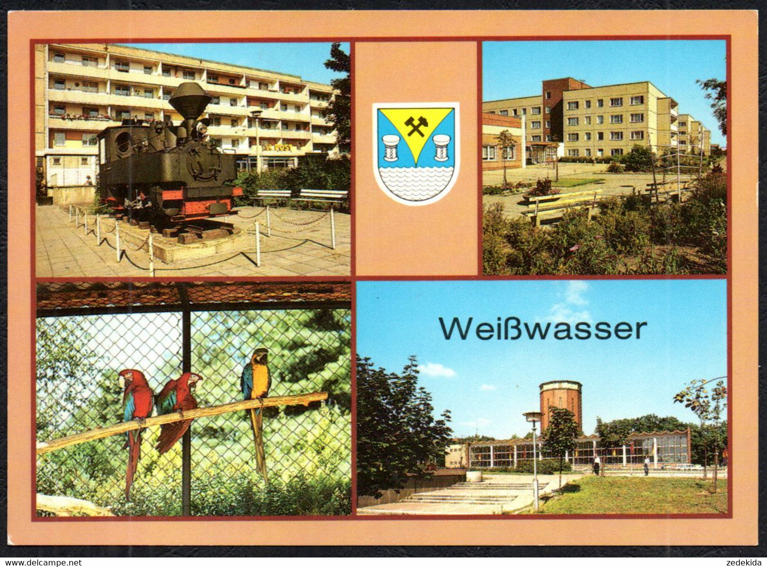 F8062 - TOP Weißwasser - Neubauten Großplatte Tierpark - Bild Und Heimat Reichenbach - Weisswasser (Oberlausitz)