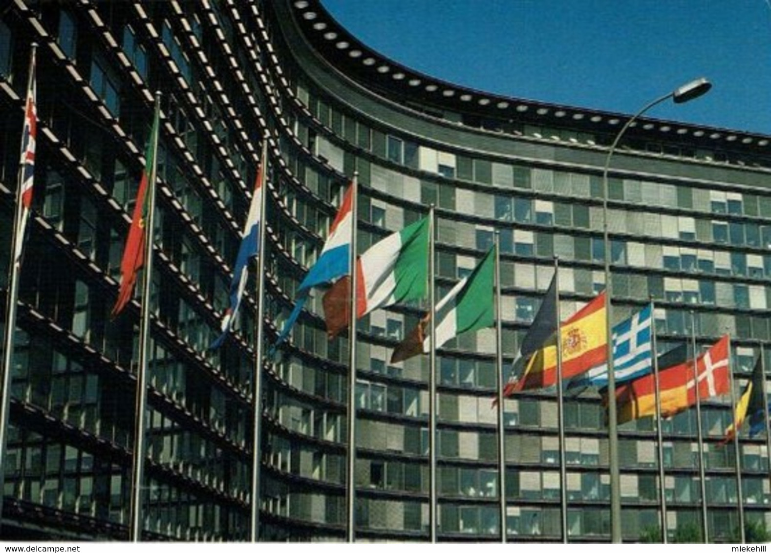 POLITIQUE-BRUXELLES-ROND-POINT SCHUMAN-COMMISSION EUROPEENNE-BERLAYMONT-EUROPE-EUROPA - Institutions Européennes