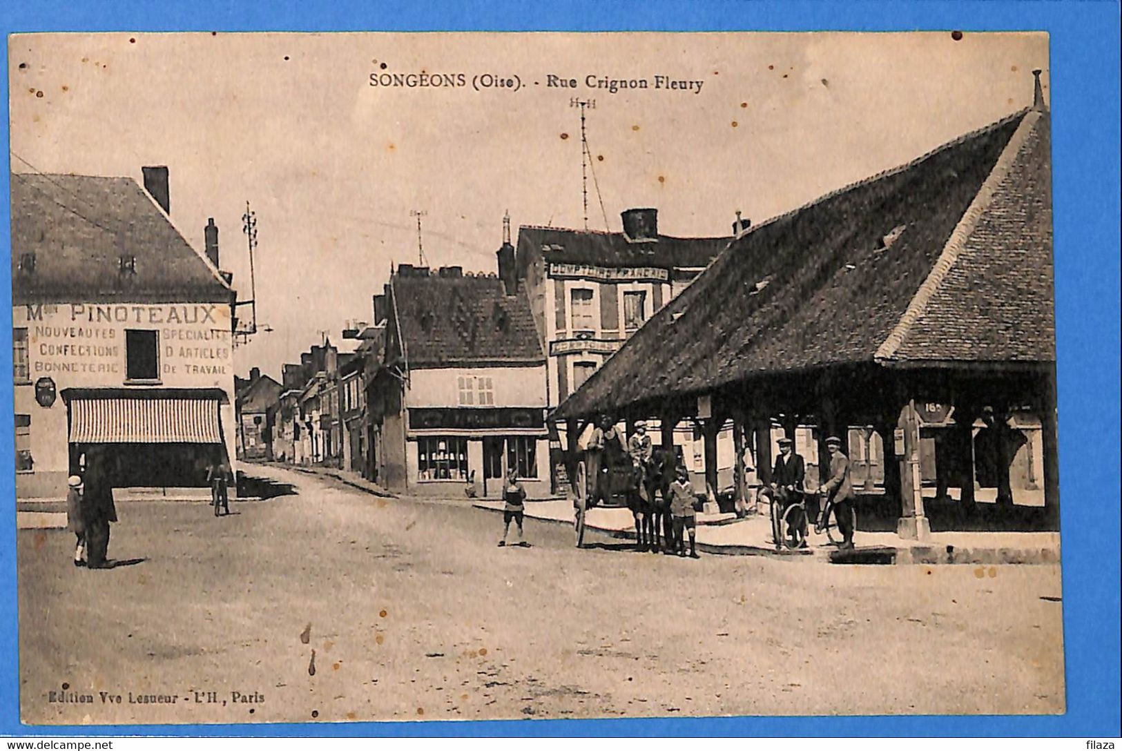 60 -  Oise - Songeons - Rue Crignon Fleury (N7786) - Songeons