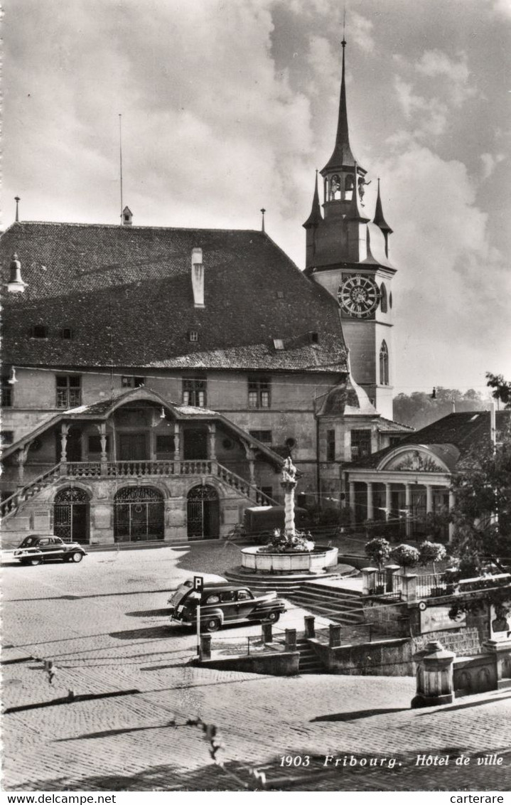 SUISSE,SCHWEIZ,SVIZZERA,SWITZERLAND,HELVETIA,SWISS,FRIBOURG,VUE ANCIENNE - Fribourg