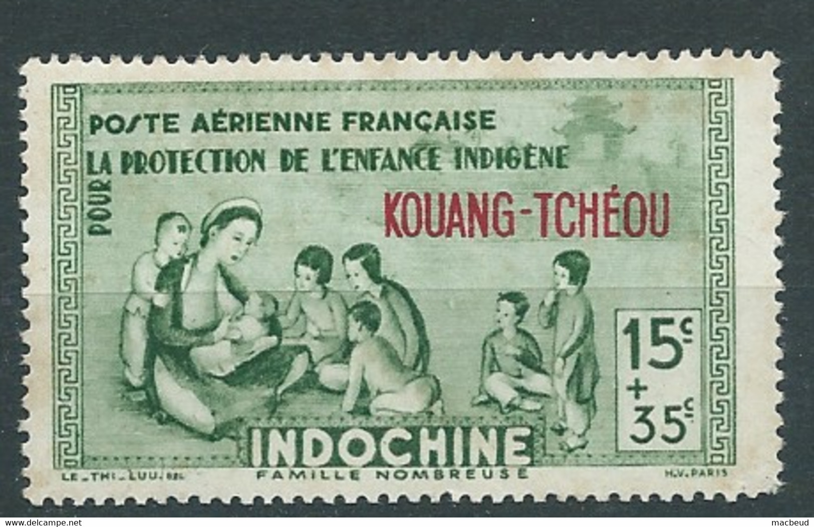 KOUANG TCHEOU  - Aérien -   N°  1 *  -  Bip 13011 - Neufs