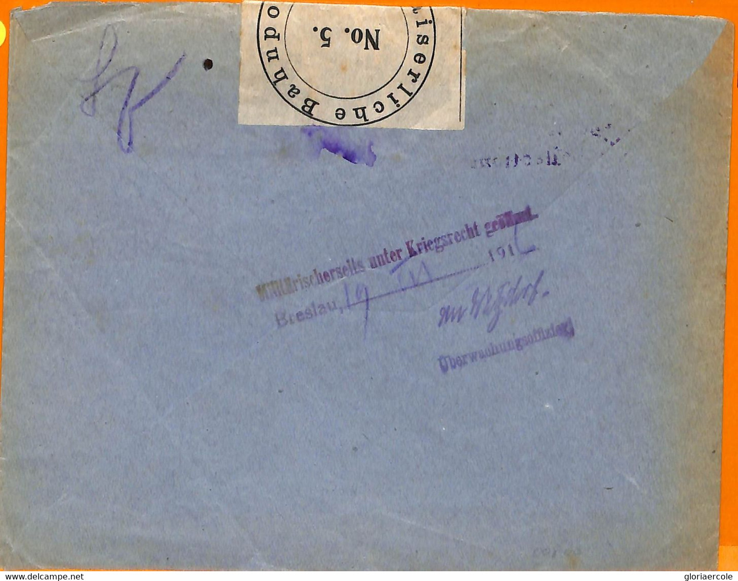 99432 -  ROMANIA  - Postal History - Nice COVER  To GERMANY  1916 - Briefe U. Dokumente