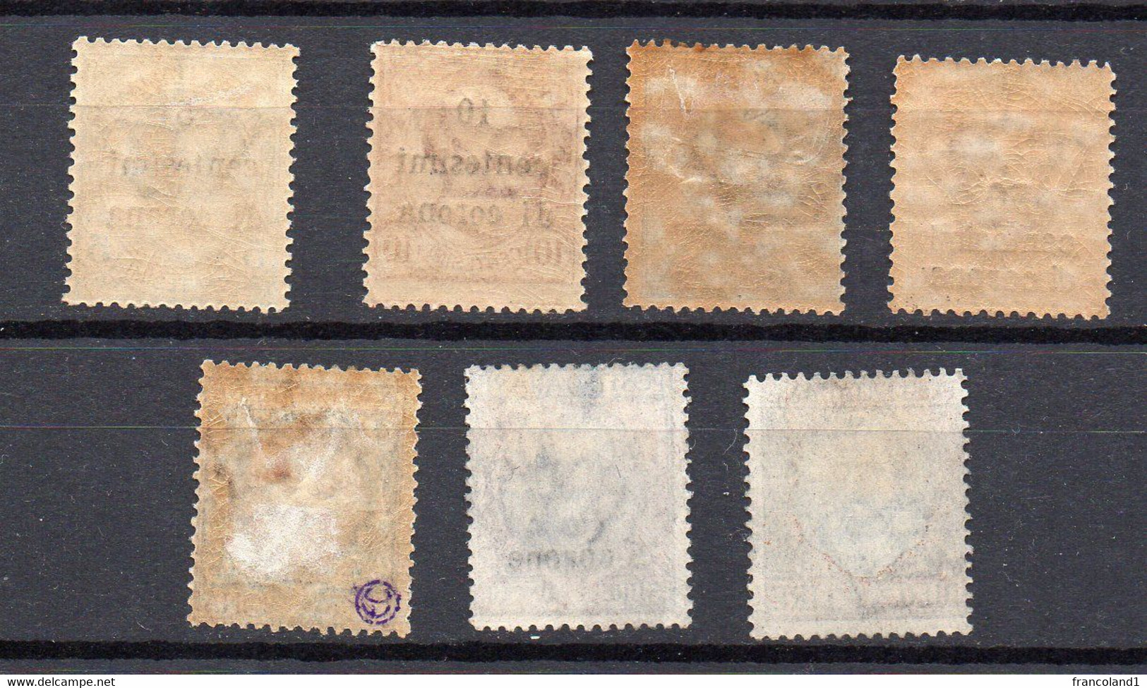 1921 Dalmazia N. 2 - 8 Serie Completa Nuovi MLH* - Dalmatien