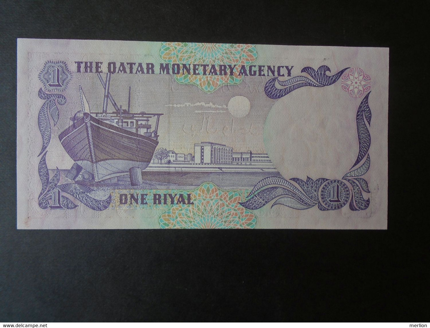 27 - QATAR P13  -1 Riyal   1985  UNC - Qatar