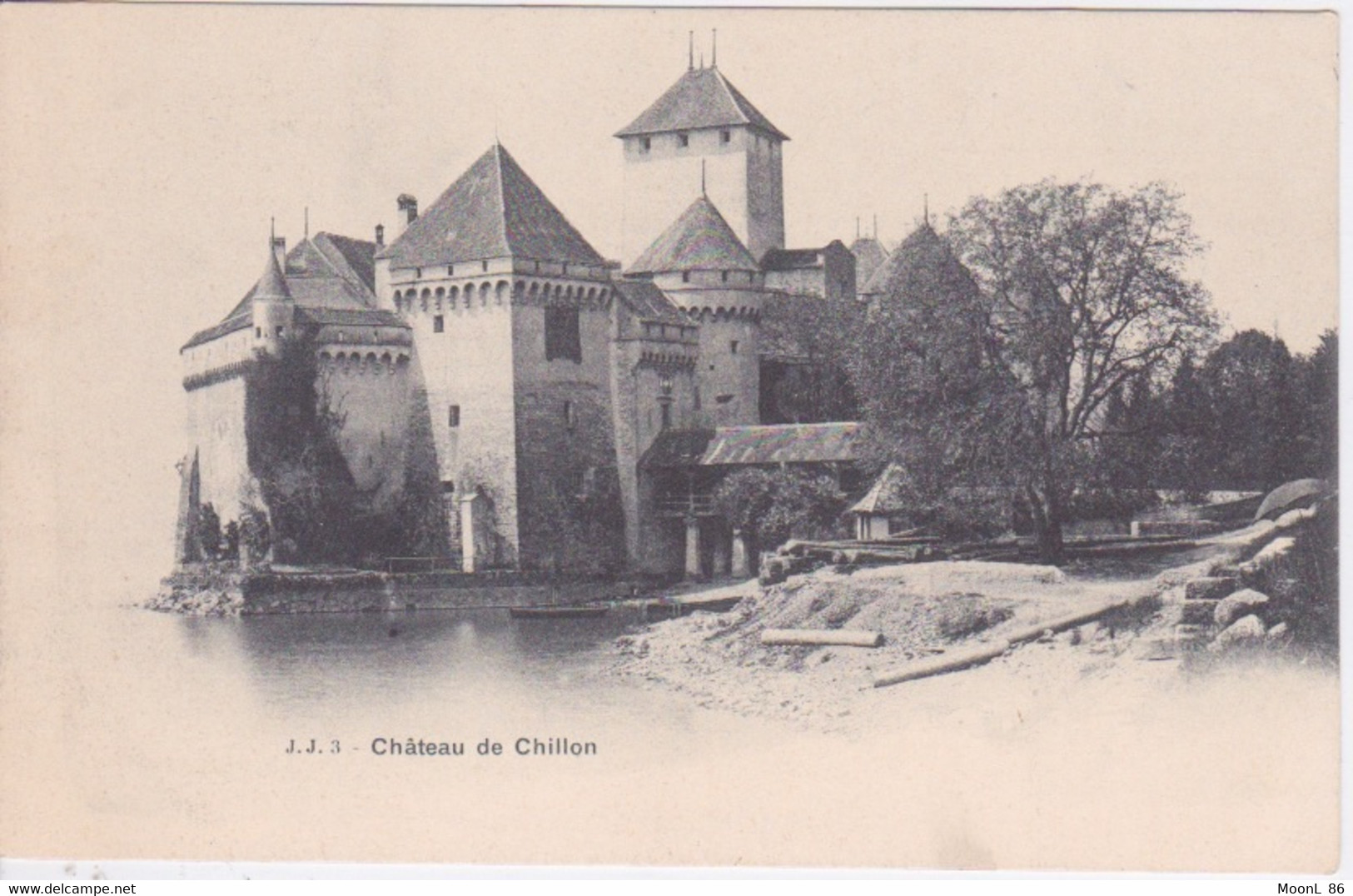 SUISSE -  VEYTAUX - CHATEAU DE CHILLON -  COTE SUD EST - Veytaux