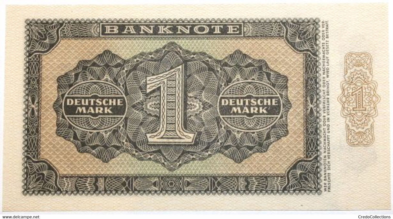 Allemagne De L'Est - 1 Deutsche Mark - 1948 - PICK 9b - NEUF - 1 Deutsche Mark