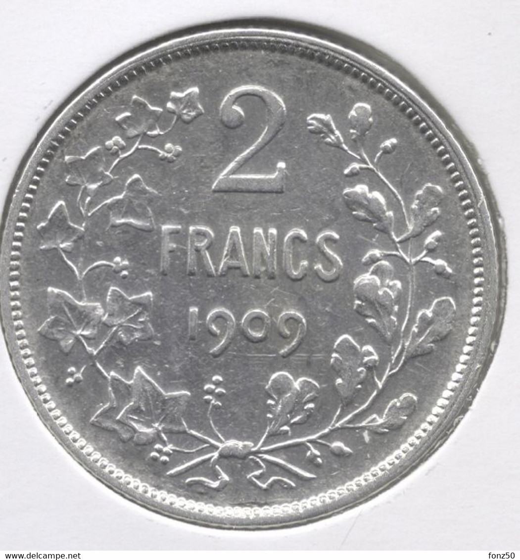 LEOPOLD II * 2 Frank 1909 Frans * Met Punt * Prachtig / F D C * Nr 11162 - 2 Frank