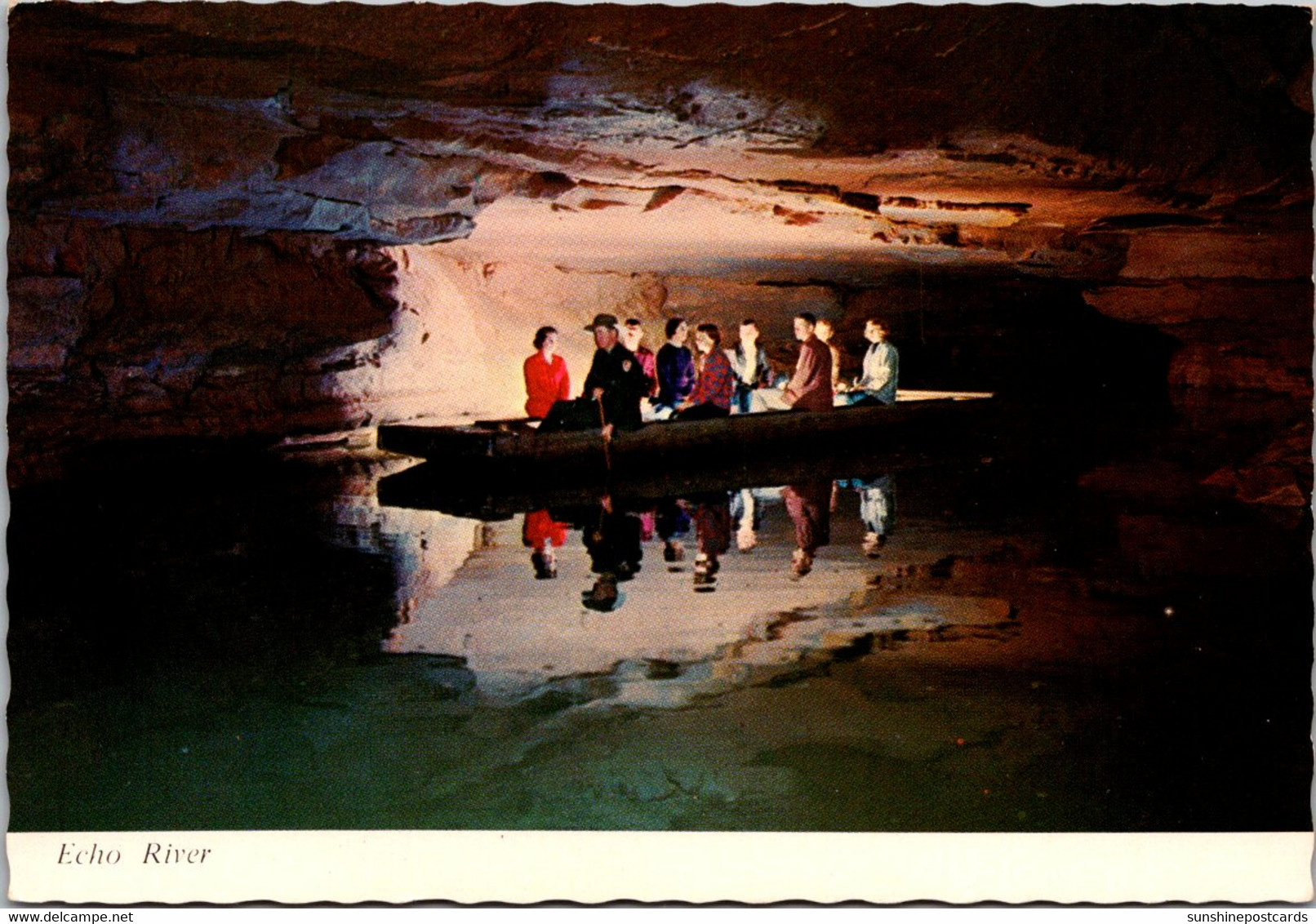 Kentucky Mammoth Cave National Park Echo River In Mammoth Cave - Mammoth Cave