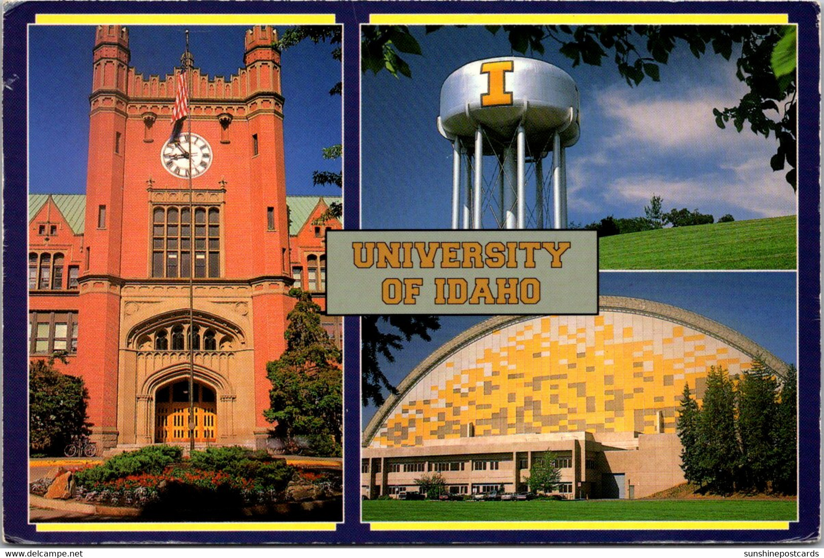 Idaho Moscow Administration Building Water Tower & Kibbie Dome University Of Idaho 1996 - Altri & Non Classificati