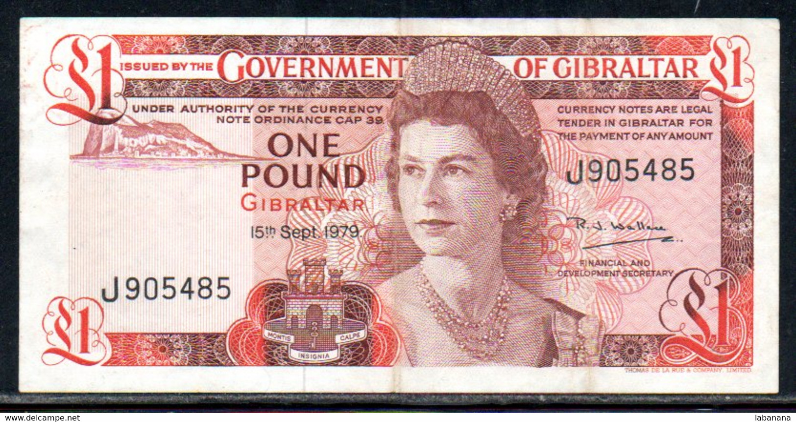 659-Gibraltar 1£ 1979 J905 - Gibraltar