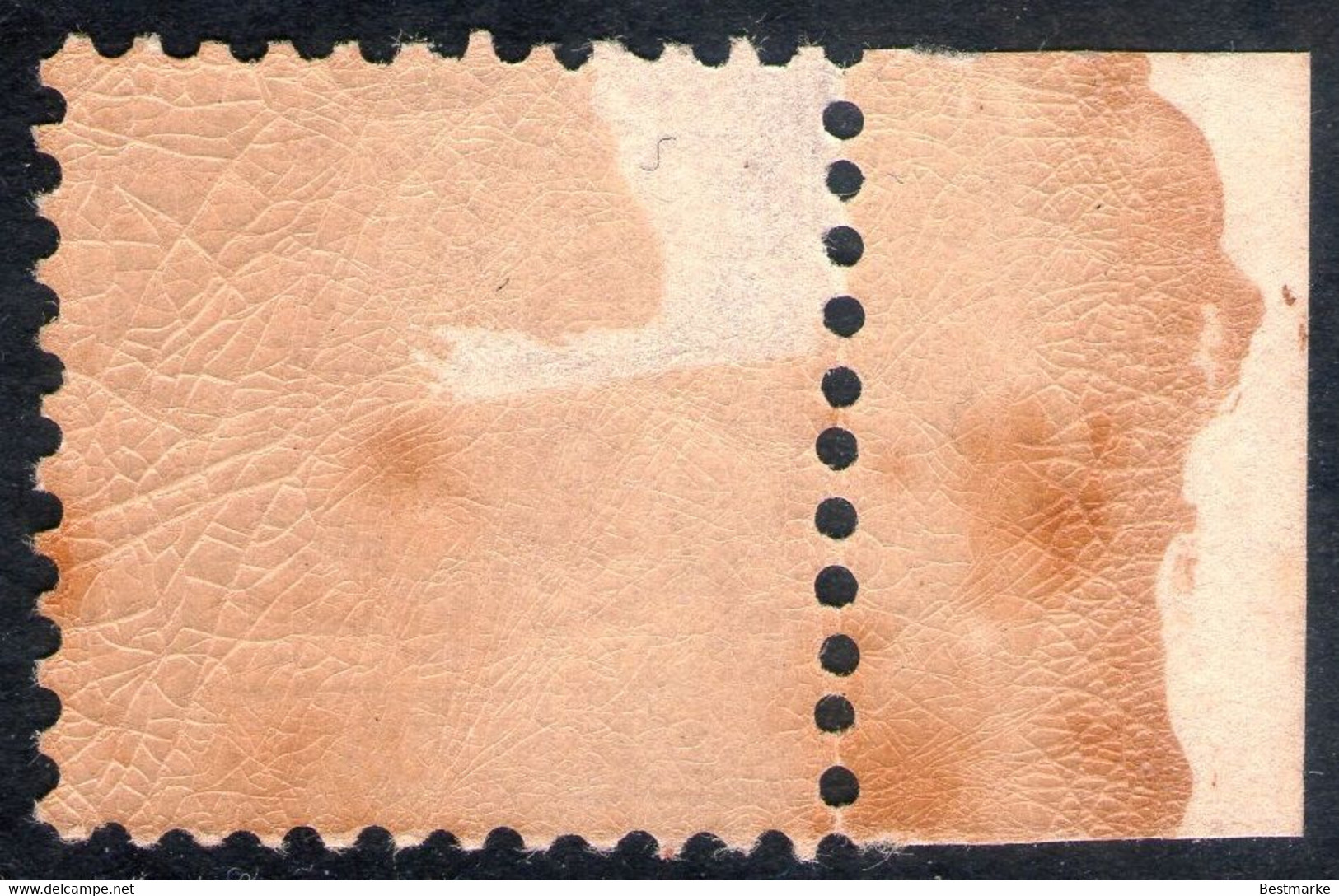 9 Kreuzer Rötlichbraun - Baden Nr. 20 A - Bogenrand - Ungebraucht - Mint