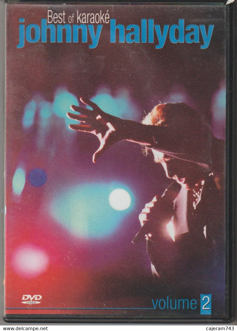 DVD. Johnny HALLYDAY - Best Of Karaoké - Volume 2 - 11 Titres - - Concert & Music