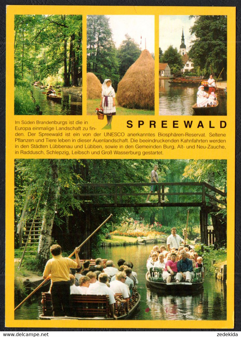 F8132 - TOP Spreewald - Lübben Lübbenau Zauche Leibsch Schlepzig -  Verlag Bernd Blume - Luebben (Spreewald)