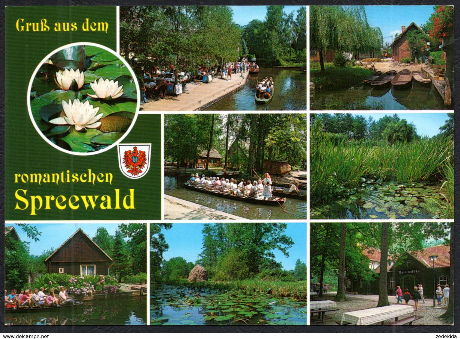 F8135 - TOP Spreewald - Lübben Lübbenau -  Verlag Schöning - Luebben (Spreewald)