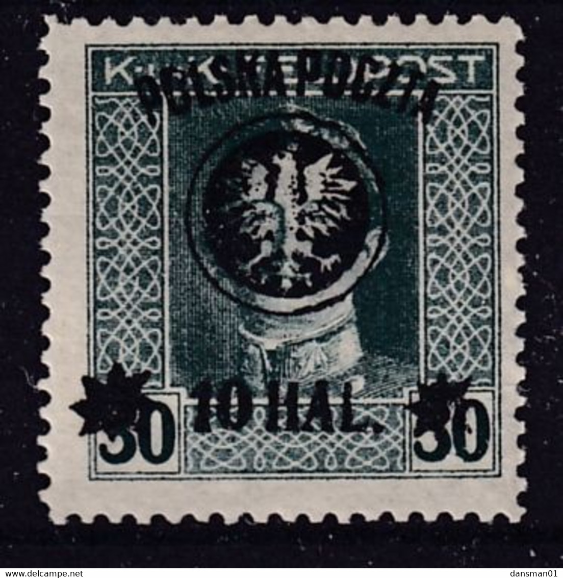 POLAND 1918 Lublin Fi 22a Mint Hinged - Ungebraucht