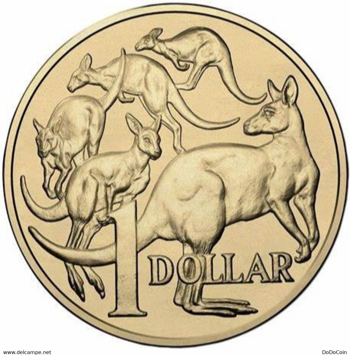 Australia, 2017, $1/1AUD, One Dollar Mob Of Roos, UNC - Sonstige & Ohne Zuordnung