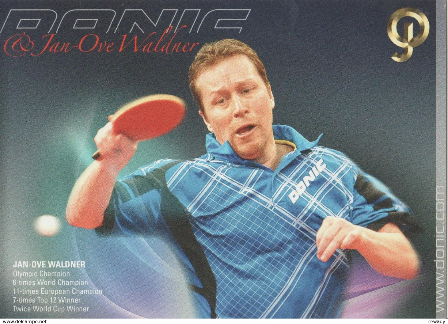 Jan-Ove Waldner - Olympic Champion - Tennis De Table