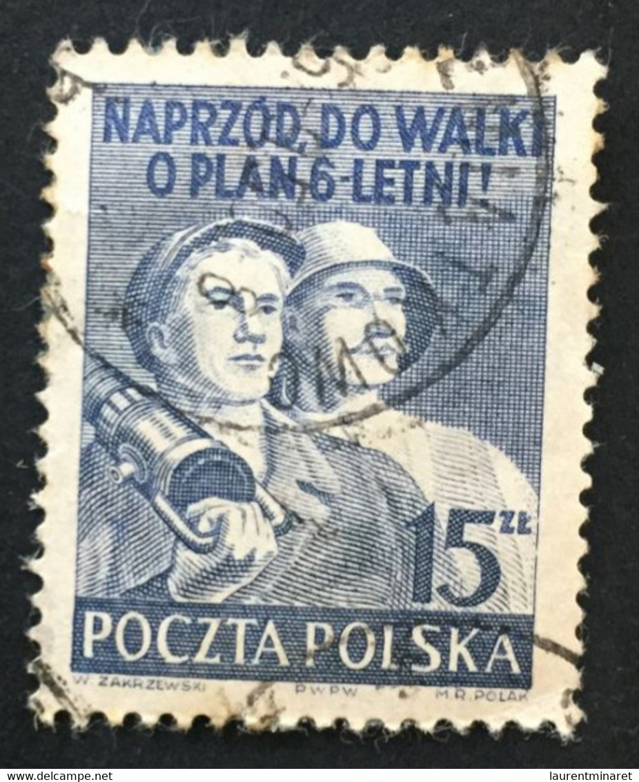 POLOGNE / 1950 / N° Y&T : 582 - Otros & Sin Clasificación