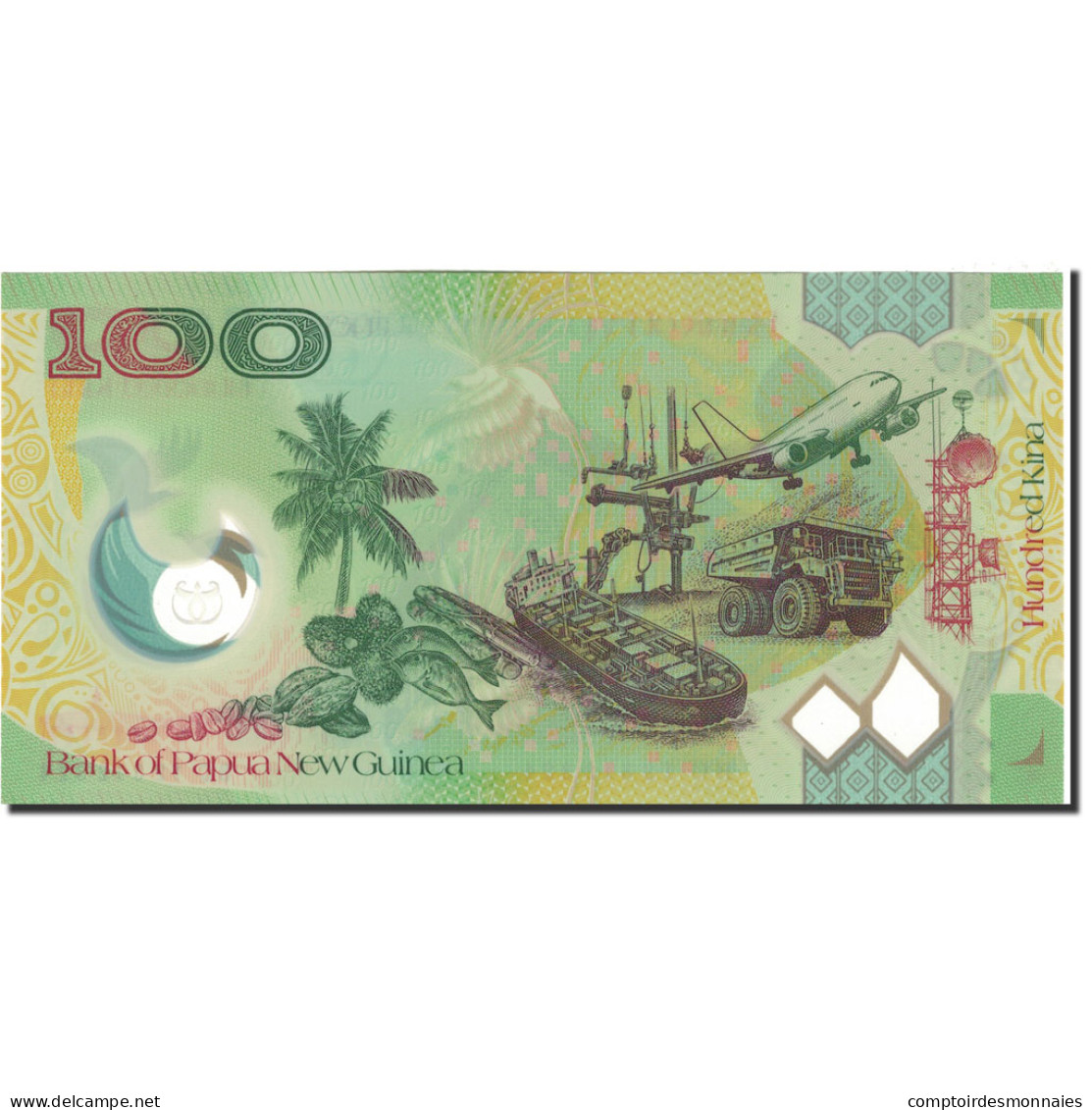 Billet, Papua New Guinea, 100 Kina, 2010, 2010, KM:43, NEUF - Papua New Guinea