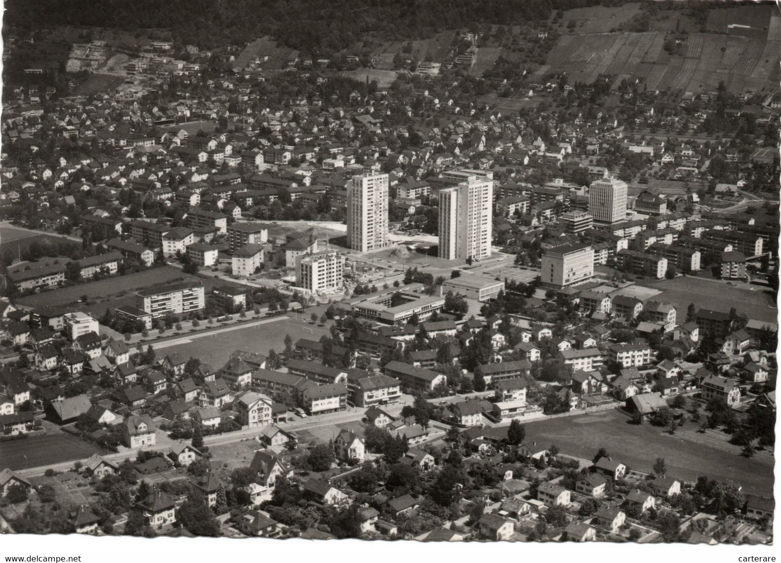 SUISSE,SCHWEIZ,SVIZZERA,SWITZERLAND,HELVETIA,SWISS,ARGOVIE,BADEN,WETTINGEN,VUE AERIENNE - Baden