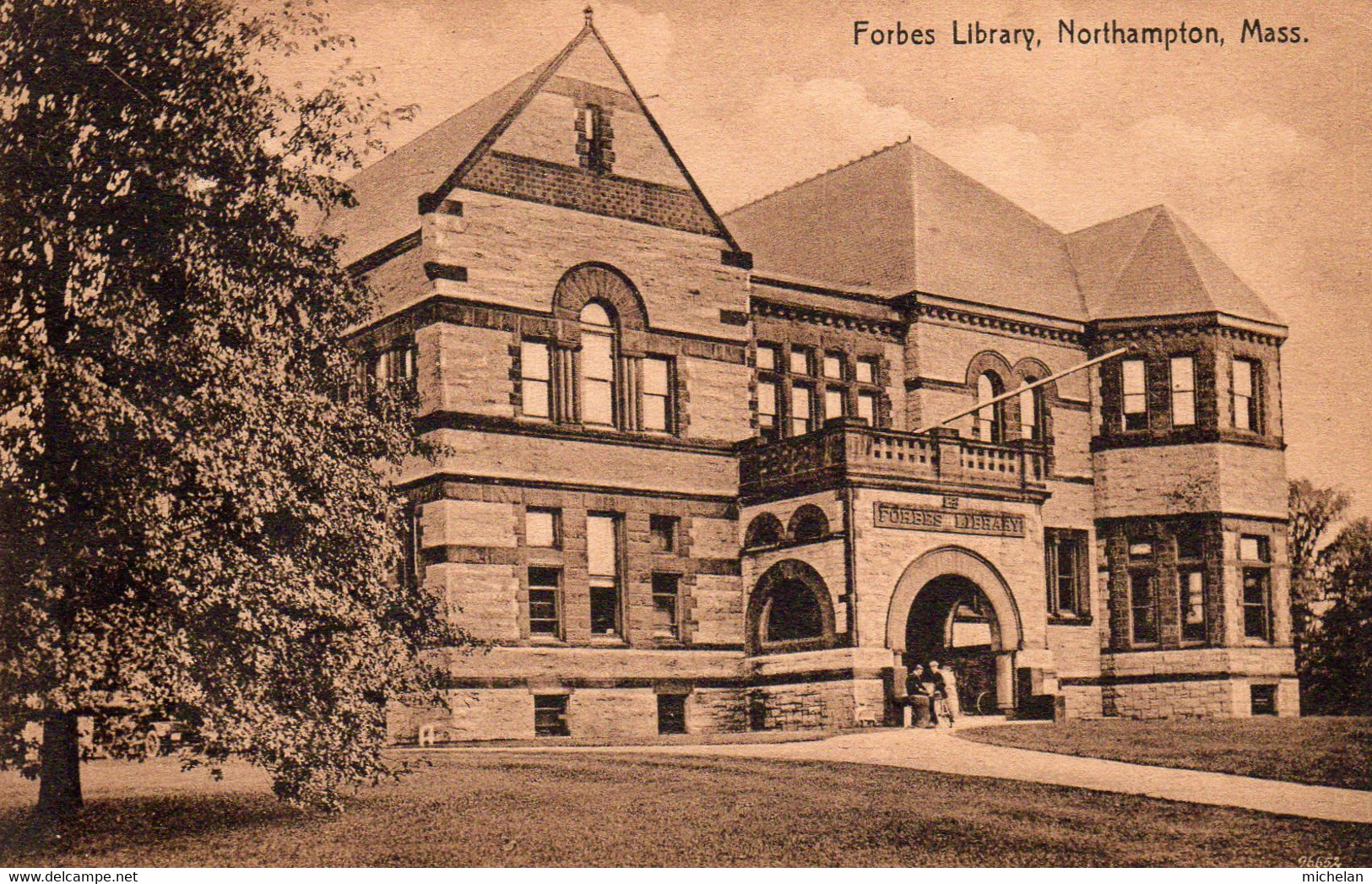 CPA    ETATS-UNIS---FORBES LIBRARY, NORTHAMPTON, MASS - Northampton