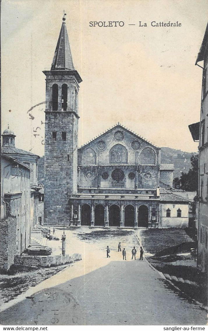 CPA ITALIE SPOLETO LA CATTEDRALE - Sonstige & Ohne Zuordnung