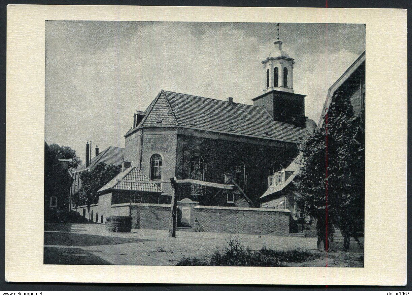 Ootmarsum - Pleintje Bergstraat Met Put En N.H. Kerk. -  NOT  Used - Scans For Condition .(Originalscan !!) - Ootmarsum