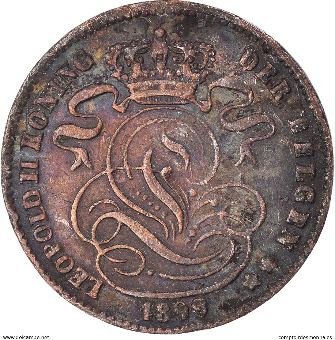 Monnaie, Belgique, Centime, 1899 - 1 Centime