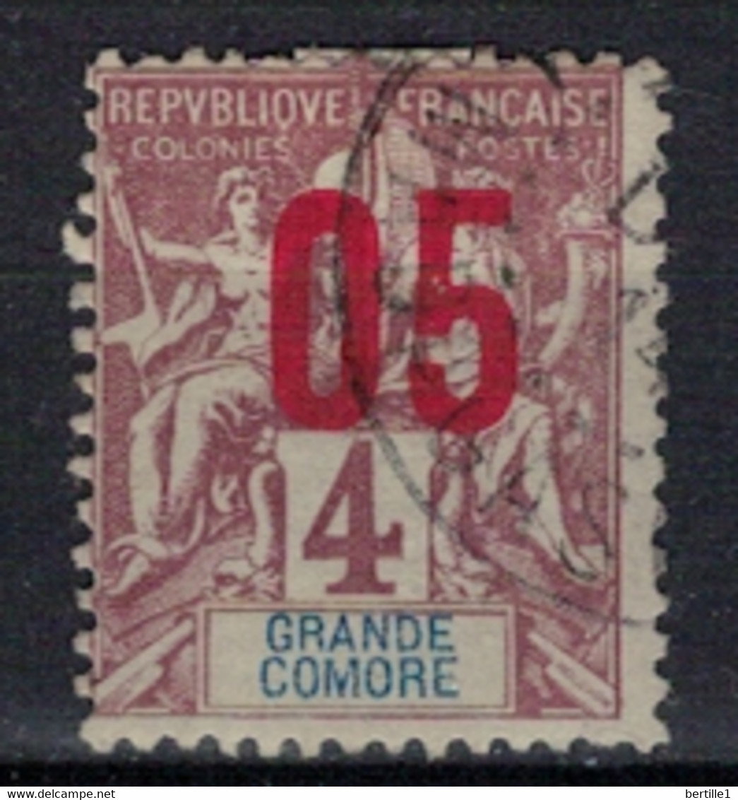 GRANDE COMORE      N°  YVERT 21  OBLITERE       ( OB 10/17 ) - Usati