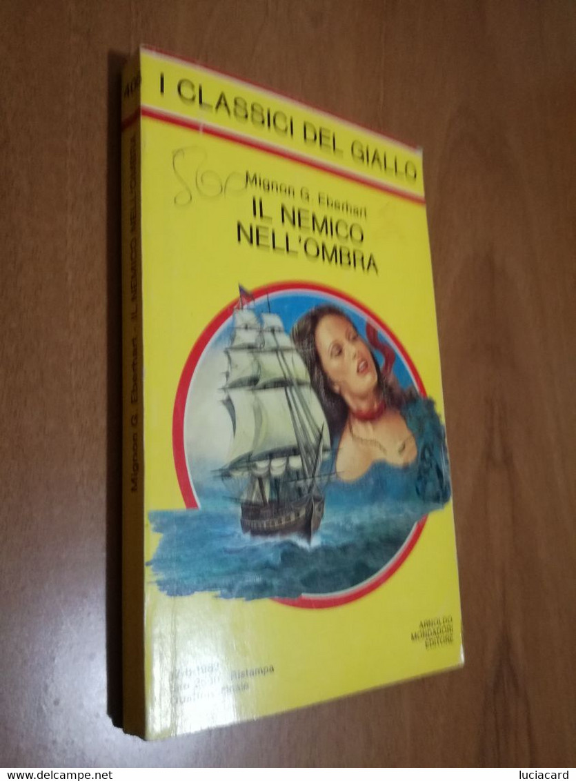 IL GIALLO MONDADORI IL NEMICO NELL'OMBRA - Krimis