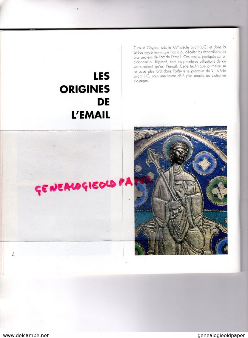 87- LIMOGES - RARE CATALOGUE BIENNALE ART DE L' EMAIL-PORCELAINE-1992-MUSEE EVECHE-GAY LUSSAC-LEON JOUHAUD-PECAUD-SHAM'S