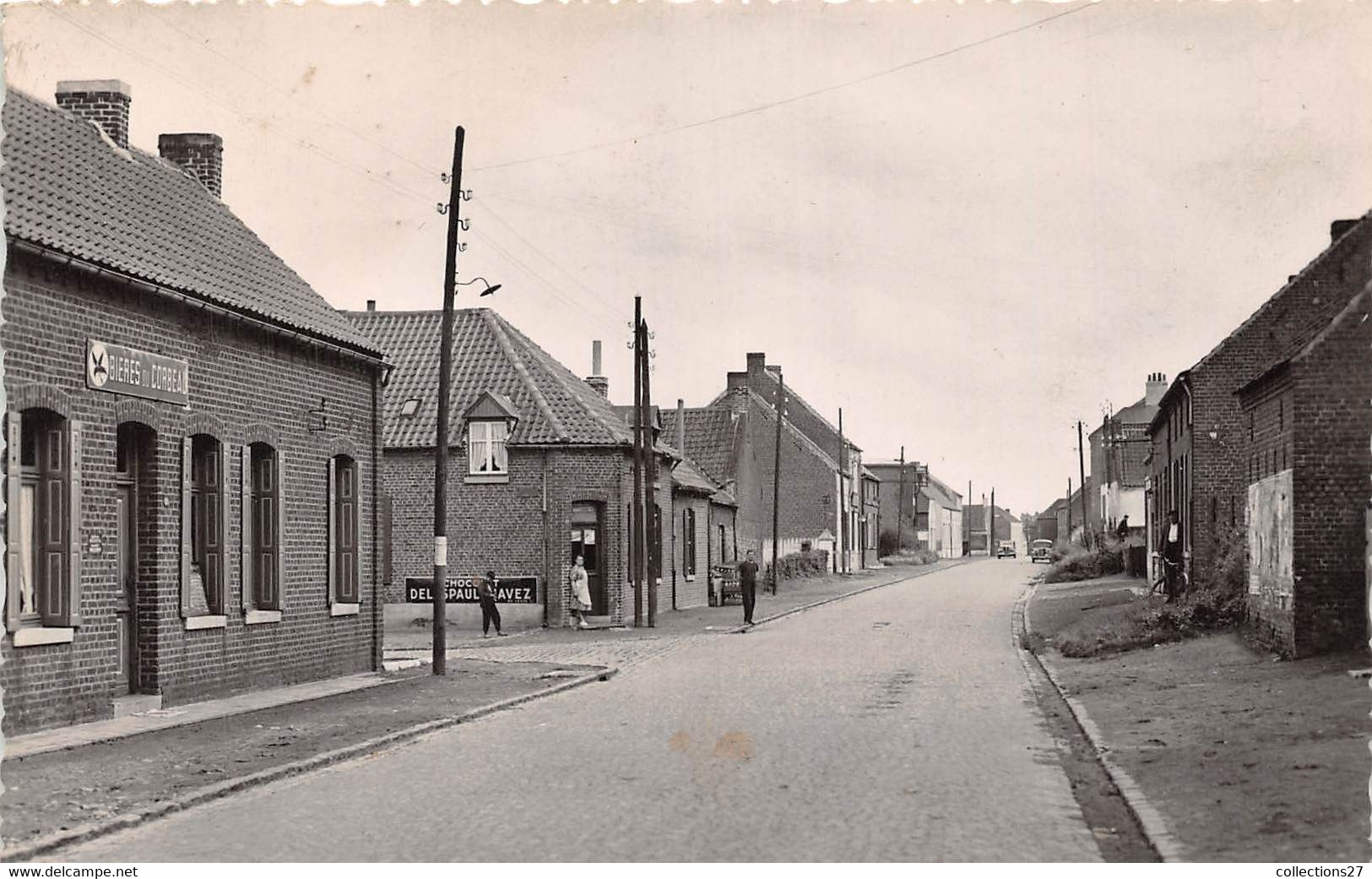 59-MAULDE- LA ROUTE NATIONALE - TOURNAI-SAINT-AMAND-LES-EAUX - Autres & Non Classés