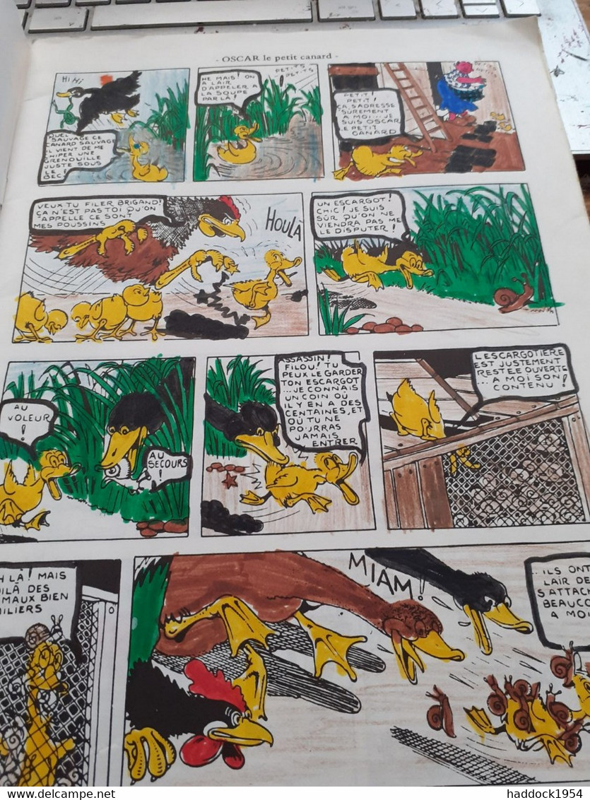 Oscar Le Petit Canard  MAT Société Prifo 1977 - Oscar