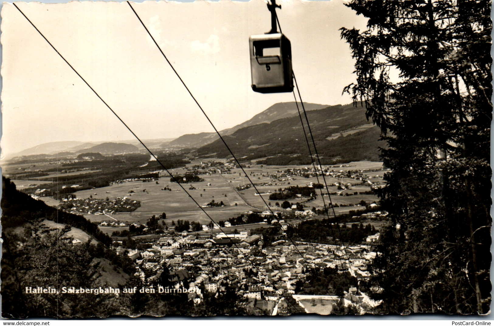 34624 - Salzburg - Hallein , Salzbergbahn Auf Den Dürrnberg - Gelaufen 1954 - Golling