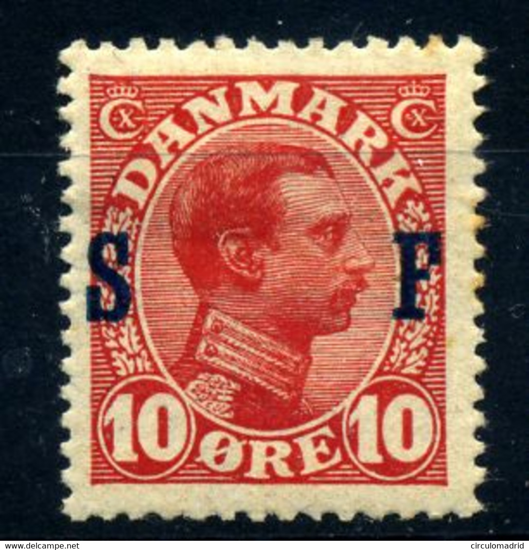 Dinamarca Servicios Nº 21* Año 1917 - Dienstmarken