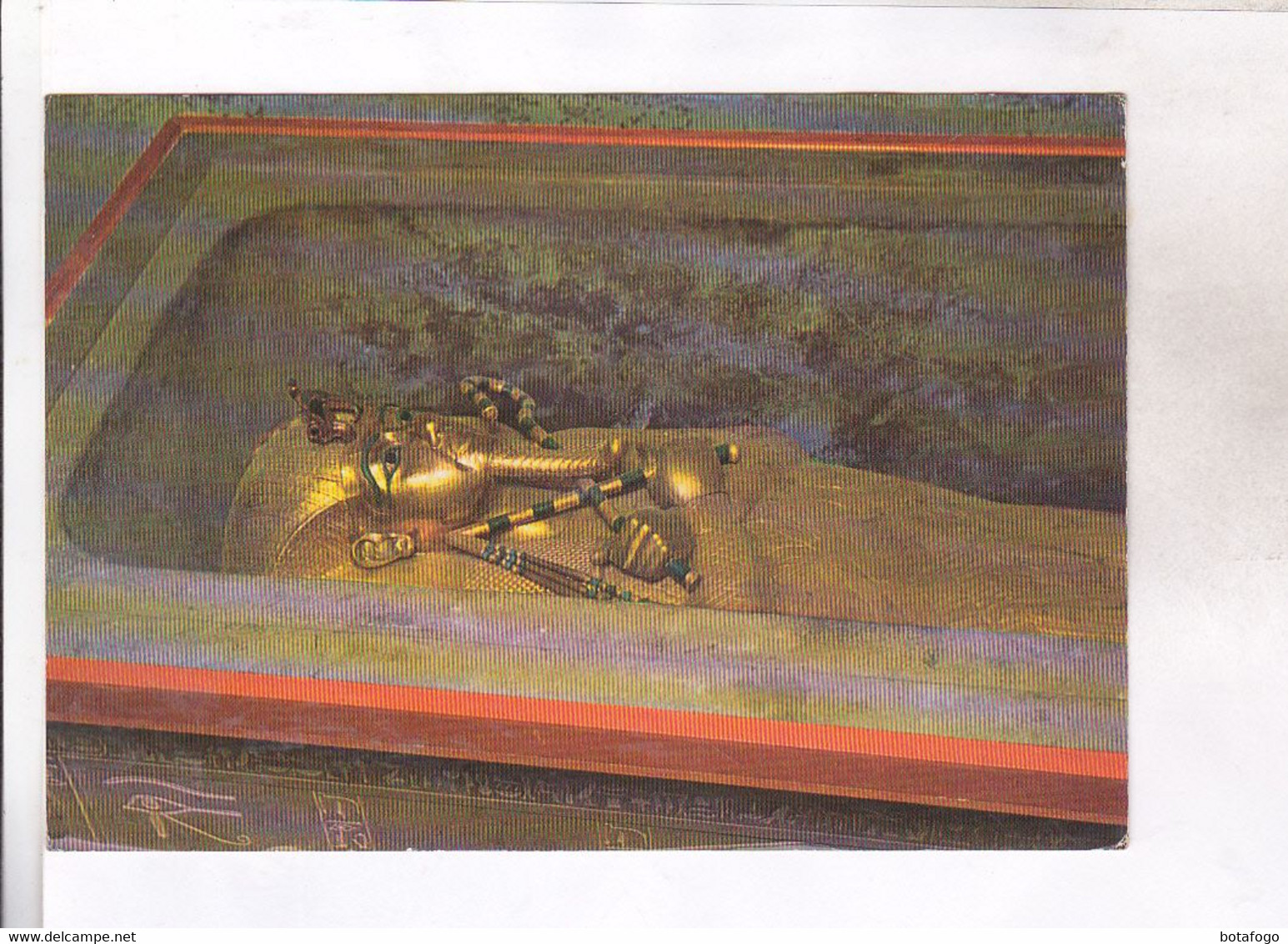 CPM TUTANKHAMENS  TREASURES,  TOMB OF TUTANKHAMEN - Tempels Van Aboe Simbel