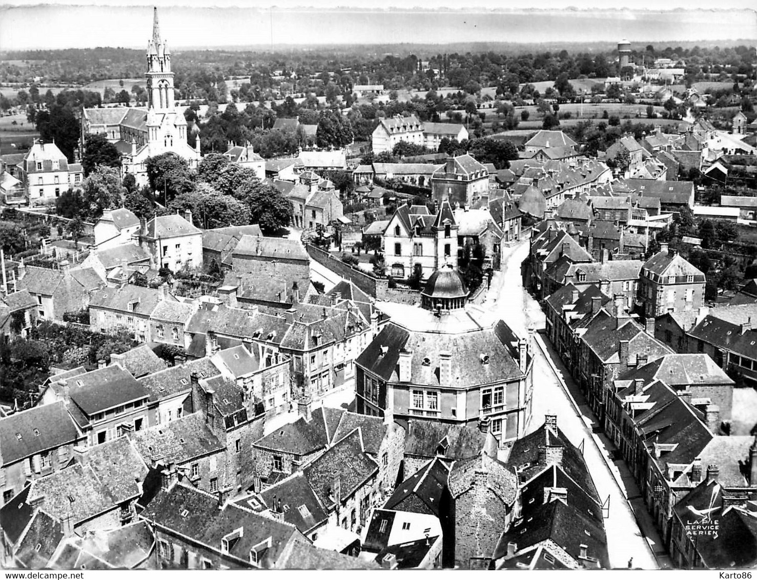 Gorron * Vue Générale Aérienne Sur La Commune - Gorron